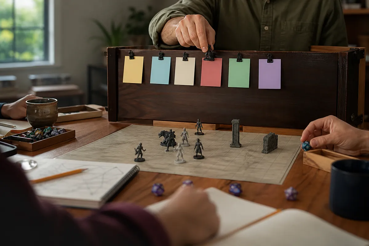 Illustration supporting How to Track Initiative Without Slowing Down Combat