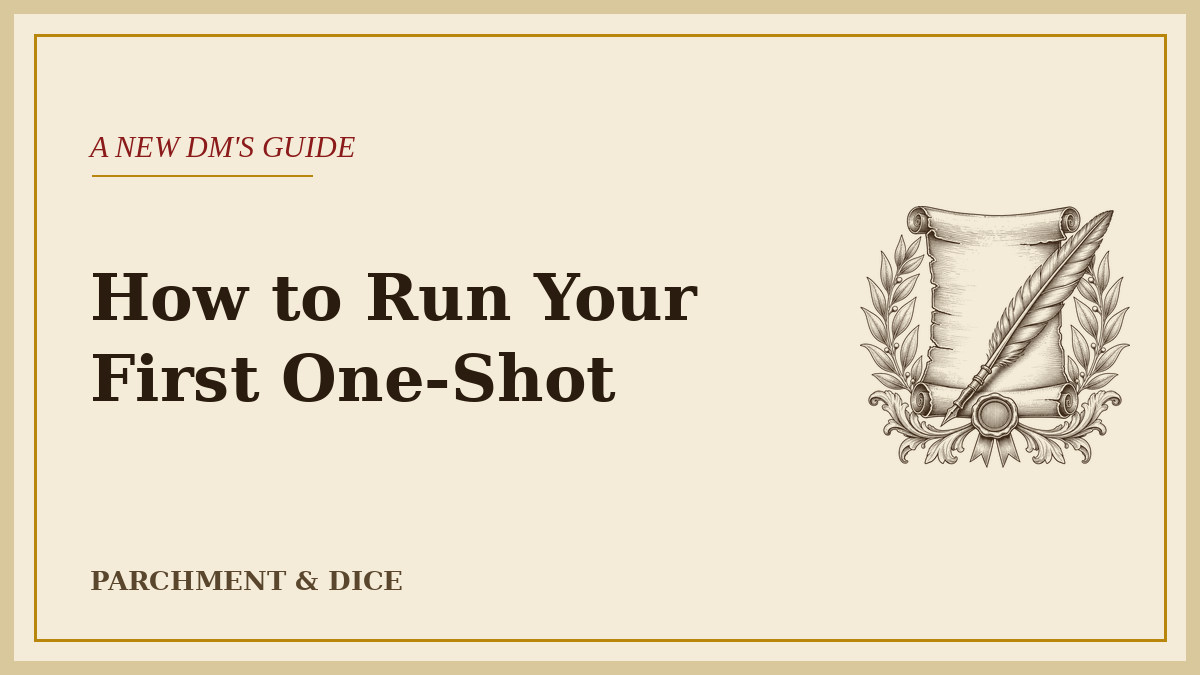 How to Run Your First One-Shot