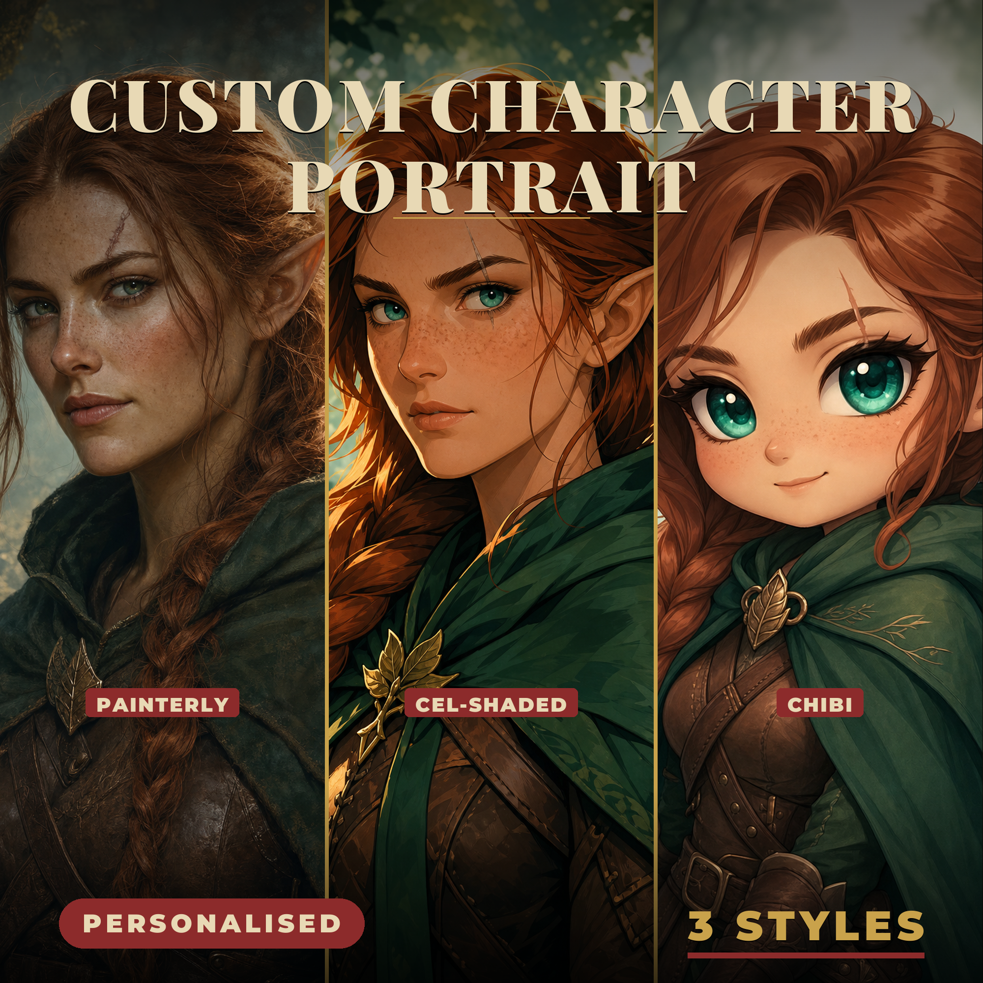 Custom DnD Character Portrait