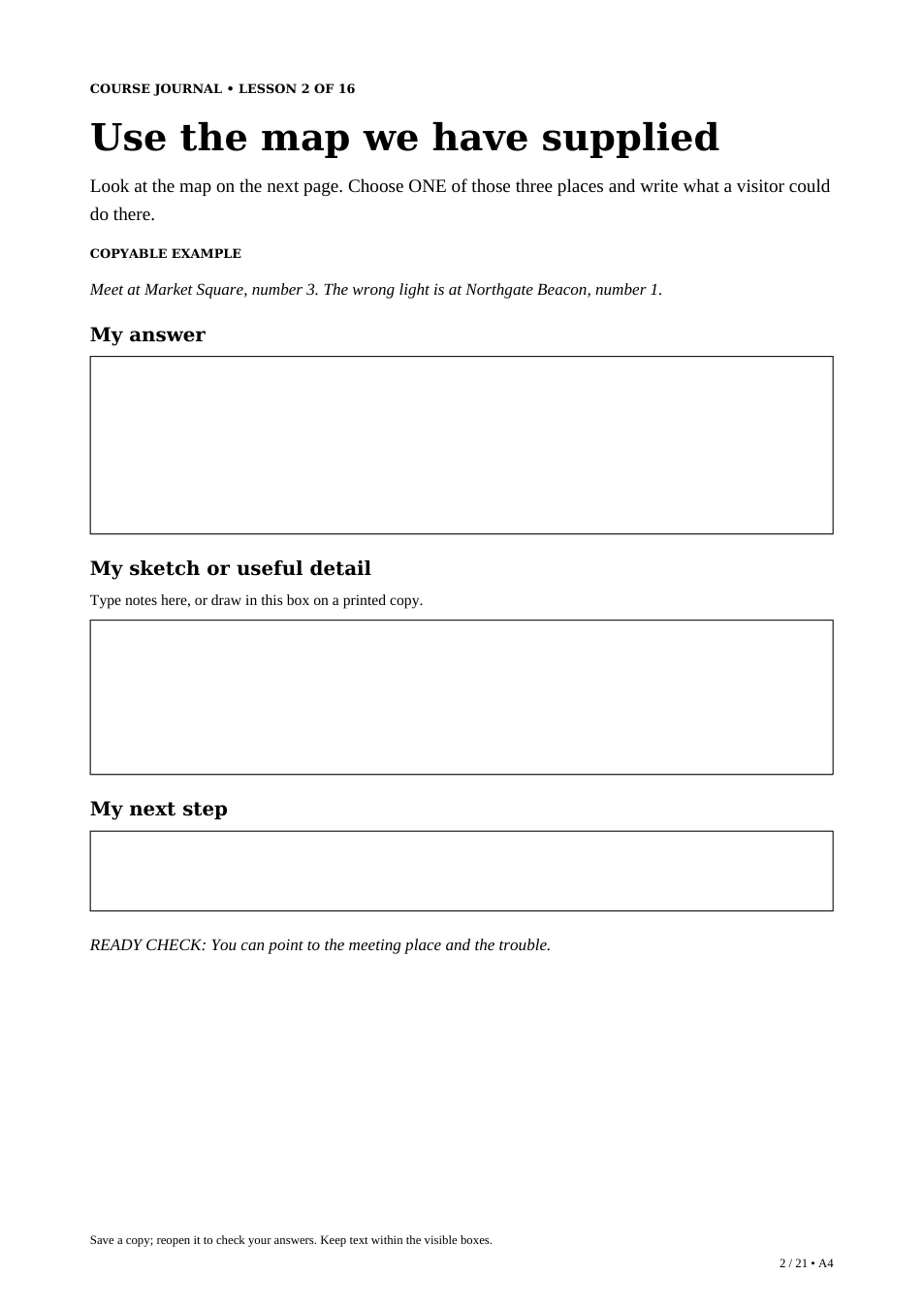 DnD Worldbuilding Workbook Printable — Preview page 2